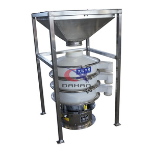 Agitador de tamiz vibratorio de plástico móvil portátil para materiales refractarios de mineral componente de Motor de núcleo de alúmina de cal de caolín - Product Image 3