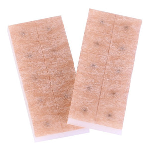 Vaccaria biji (Wangbuliu) stiker Auricular stimulasi tekanan Acupoint 100 buah - Product Image 6