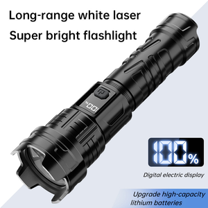 <span class=keywords><strong>2025</strong></span> Mới Xách Tay Không Thấm Nước Chiến Thuật Đèn Pin Nam Châm Bút Clip Zoom Đèn Pin Cho Trường Hợp Khẩn Cấp Trắng Laser Lampe Torche - Product Image 4