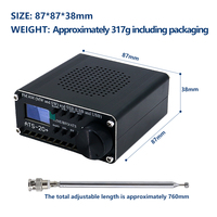 Récepteur radio ATS-20 Plus Si4732 toutes bandes récepteur radio portable multi-bandes FM à ondes courtes