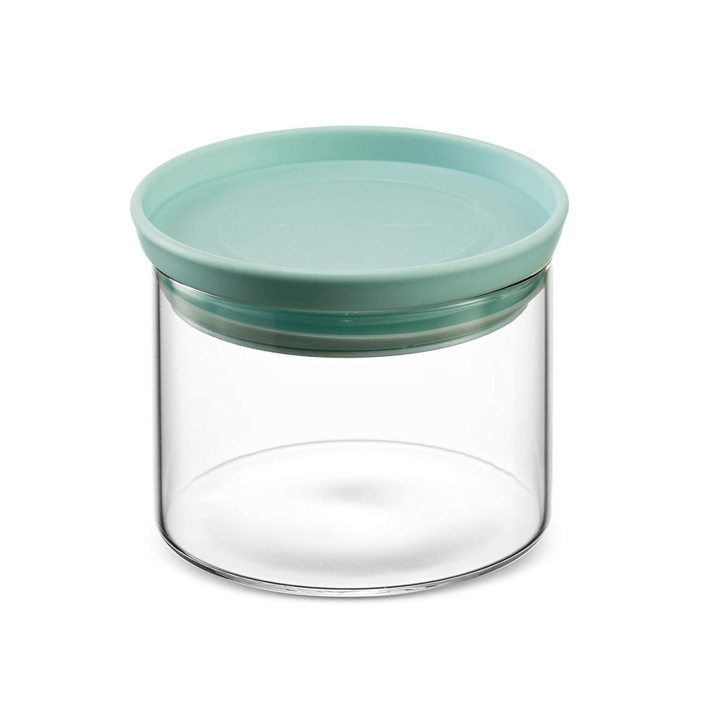 Brabantia Glass Jars Stackable 10oz Food Storage Containers