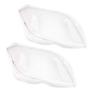 Couvre-phares transparents Mercedes-Benz GLK, lentille transparente, remplacement en plastique pour garniture d'éclairage automobile, 2013-2015 - Product Image 1