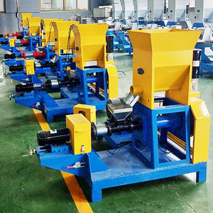 เครื่องอัดเม็ดอาหารปลาแบบลอยน้ำรุ่นใหม่ เครื่องผลิตเม็ดอาหารสัตว์ 80 กก./ชม. สายการผลิตประสิทธิภาพสูงสำหรับไก่และโค - Product Image 4