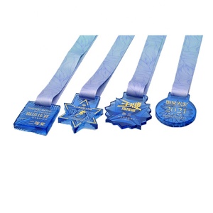 Medaglia in Cristallo Ecologica Jadevertu Luli, Incisa al Laser e Sabbiata, per Premiazioni Sportive, Riconoscimento Personalizzato - Product Image 3