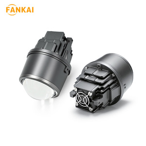 FANKAI Phare antibrouillard LED 3 pouces 65W 6500lm 3000K 12V universel pour modernisation et éclairage de conduite - Product Image 1