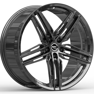 Ruedas <span class=keywords><strong>de</strong></span> coche <span class=keywords><strong>de</strong></span> pasajeros <span class=keywords><strong>de</strong></span> lujo <span class=keywords><strong>de</strong></span> alta calidad llantas 5 radios Roue <span class=keywords><strong>De</strong></span> Voiture ruedas monobloque forjadas para Audi A6 - Product Image 1