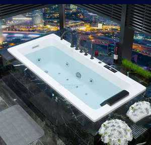 CE LED Bedienfeld Acryl Badewanne Massage gerät Hersteller Drop In Hydra Massage Badewanne - Product Image 4