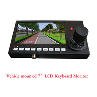 Controlador de Cámara PTZ con Joystick y Teclado LCD de 7 Pulgadas, Controlador de Cámara RS485