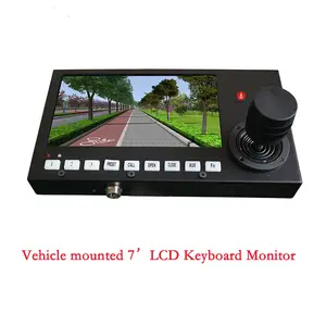 7 polegadas LCD joystick teclado controlador PTZ câmera controlador RS485 câmera controlador