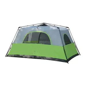 ODM OEM Zelt 6 8 Person One Bedroom Outdoor Large Family Automatic Pop Up Camping Tent For Holiday