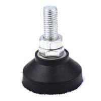 Pieds de nivellement réglables en nylon plastique Huamin HM-108007, simplicité moderne, durables, antidérapants, support professionnel