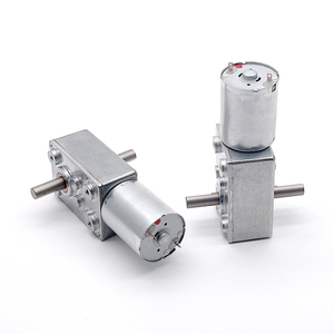 Mô-men xoắn cao rpm Thấp Nhỏ Micro điện Worm hộp Số động cơ ổ đĩa 6V 12V 24V 370 không chổi than BLDC Worm Gear DC động cơ - Product Image 2