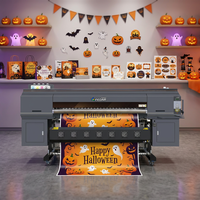 Printer Inkjet Sublimasi Dye Otomatis Berkualitas Tinggi Pabrikasi 8*I3200-A1 dengan Motor untuk Pakaian, Garansi 1 Tahun