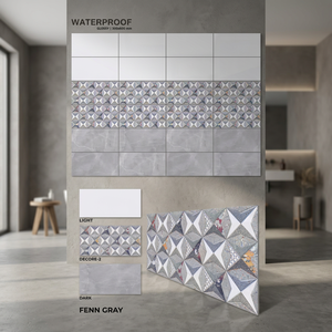 Carreaux muraux en céramique de porcelaine émaillée 30x60cm 300x600mm pour salle de bain et couloir, style coréen, best-seller - Product Image 2