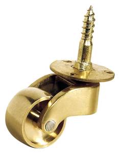 Schwenkrolle mit Feststellbremse, Schwerlast-Möbelrolle mit M8 20mm Gewindestange, 1,5 Zoll 2 Zoll Möbelräder - Product Image 3