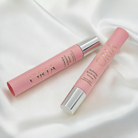Emballage cosmétique personnalisé pour tube applicateur sous les yeux de 5 ml, 10 ml, 15 ml, tube vide pour crème, baume, brillant à lèvres, tubes à presser avec applicateur métallique