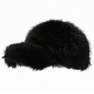 หมวกเบสบอลลายใหม่ ผ้าพลัฌ อุ่นสบาย แฟชั่นกลางแจ้ง แมทช์ได้กับทุกชุด ป้องกันแสงแดด - Product Image 4