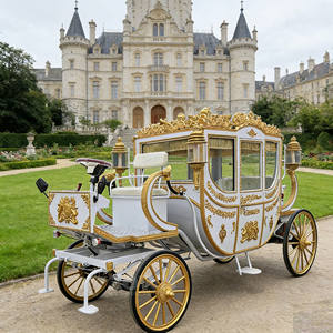 欧洲观光威灵顿王子电动皇家马车婚礼电动新型观光马车 - Product Image 1