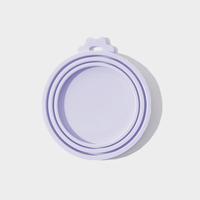 Couvre-boîte alimentaire en silicone réutilisable, hermétique, écologique, portable, avec logo personnalisé, couleur au choix, qualité alimentaire, pour conserver les aliments pour animaux de compagnie