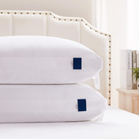 Oreiller hybride réglable personnalisé |   Rembourrage alternatif moelleux pour sandwichs, en coton et mousse à mémoire de forme
