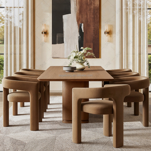 Sageliving Thời Trang Và Tùy Chỉnh Thiết Kế Mới Ghế Ăn Nhà Hàng Nhà Gỗ Rắn Phòng Ăn Đặt - Product Image 1