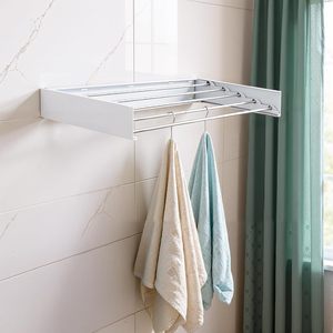 Toallero Plegable para el Hogar de 80 cm, Tendedero de Ropa Montado en la Pared, Retráctil, Ahorra Espacio, Estante de Almacenamiento de Ropa - Product Image 4
