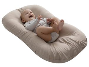 Transat pour bébé de 0 à 12 mois, design bionique, nid douillet pour bébé dans le lit, transat respirant et doux pour bébé, oreiller pour transat - Product Image 1