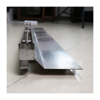 Système de canaux de drainage de sol extérieur urbain durable moderne gestion efficace des eaux pluviales contrôle de l'eau de surface en acier inoxydable