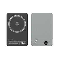 Batería Externa Magnética Delgada de Aleación de Aluminio de 10000 mAh y 20 W con Carga Inalámbrica Confiable y Movilidad Diaria