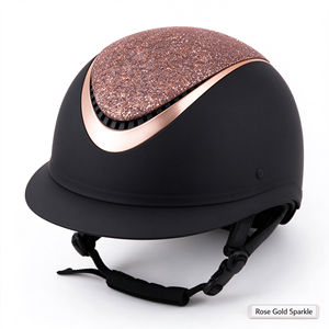 Casco di Sicurezza <span class=keywords><strong>per</strong></span> <span class=keywords><strong>Equitazione</strong></span> OEM Premium, 8 Colori, Rivestimento in ABS EPS, Visiera Larga, Forma Ovale, <span class=keywords><strong>per</strong></span> Salto Ostacoli - Product Image 4