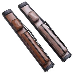 2B4S流行软斯诺克台球球杆箱包，带6孔皮革三角托可定制标志泳池携带盒 - Product Image 2