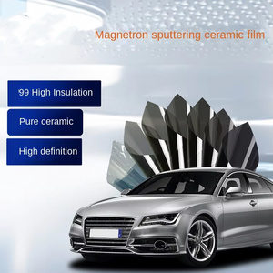 Vật nuôi kính bảo vệ tự dính Kem chống nắng cửa sổ phim phân cực Xe Nano cermice xe <span class=keywords><strong>Tint</strong></span> cửa sổ filml chi phí thấp - Product Image 2