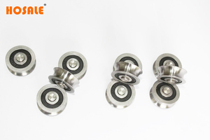 Hareketli kapı ve pencere kasnak çiziminiz olarak özelleştirilmiş U oluk kılavuz rulman - Product Image 6