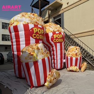 Decoración Inflable Personalizada de Palomitas de Maíz para Noches de Cine - Product Image 5