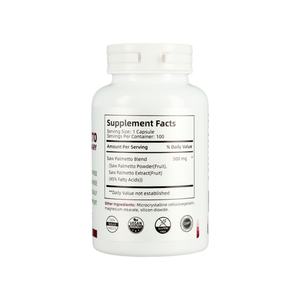 Suplemento Herbal para la Próstata para Hombres - 100 Cápsulas para la Salud Urinaria y la Vitalidad del Cabello, Uso Diario para Hombres Adultos - Product Image 5