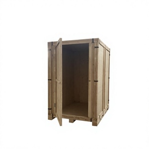 High Quality Customized OEM/ODM Wooden <b>Storage</b> Crates Low MOQ Wholesale Wooden <b>Storage</b> Vault From Vietnam Factory - Product Image 1