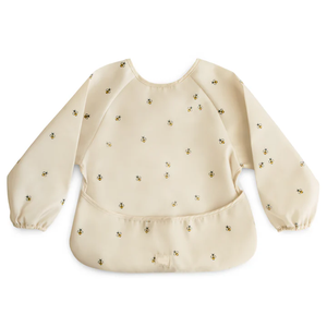 Vente en gros Blouse à bavette pour bébé avec manches <span class=keywords><strong>Tablier</strong></span> d'alimentation imperméable pour tout-petits OEM/ODM - Product Image 3