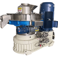 Machine à granulés centrifuges à matrice annulaire en acier inoxydable CE 8e génération pour la production de granulés à partir de coques de riz, pailles, herbes et biomasses – Haute productivité