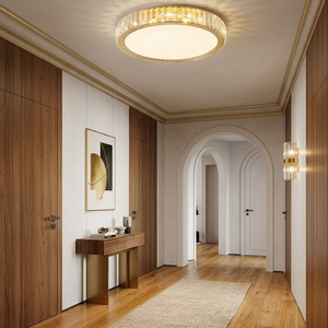 Moderne Luxus-Kristall-Deckenleuchte mit <span class=keywords><strong>LED</strong></span> und Mehrfarbiger Farbtemperatur für Wohnzimmer & Büro - Product Image 4