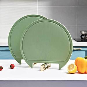 Afilador de Cuchillos Vertical, Tabla de Cortar Redonda Multifuncional, Tabla de Picar para Cocina, Apta para Lavavajillas - Product Image 2