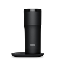 Usine ODM noir en acier inoxydable contrôle de la température tasse de voyage 12 oz App contrôlée tasse à café chauffée avec 4 heures d'autonomie