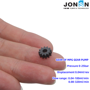 1-320ml/min DCミニギアポンプ サーボモーター OEM ステンレス鋼ボディ 磁気駆動 高圧20BAR 水/液体ポンプ - Product Image 6