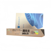 WIN11 Home USB Versión Comercial en Caja, 64 Bits, Inglés, Código de Activación 100% Online y Personalización del Sistema por USB