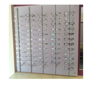 Présentoir de lunettes de soleil à verrouillage mural Présentoir pour lunettes de soleil en acrylique - Product Image 1