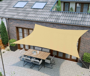 Auvent <span class=keywords><strong>imperméable</strong></span> pour patio extérieur à blocage UV en voile pare-soleil HDPE - Product Image 6