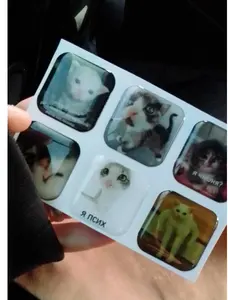 2023 Custom 3D Waterproof Sticker Vinyl Cartoon Cut Animal For Kid Phone Laptop