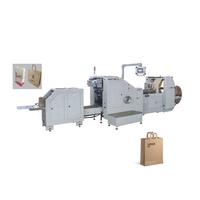 Tiany Lage Kosten Kraft Papieren Zak Popcorn Voedsel Fruit Automatische Bruine Kraft Papieren Zakken Machine Productie Leveranciers