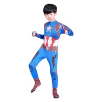 Disfraz de fiesta de Halloween para niños y hombres, medias para Cosplay de Capitán América, TV y película, suministro de fábrica China