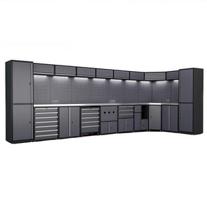 Boîte à outils en acier inoxydable en métal combiné robuste armoire de casier de <span class=keywords><strong>voiture</strong></span> ODM <span class=keywords><strong>outil</strong></span> atelier Garage 10 ans stockage de tiroirs tout-un - Product Image 1