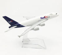 Modèle d'avion en alliage A380, prototype 16 cm, jouet d'avion en métal moulé sous pression personnalisé pour collection, cadeau d'entreprise, fabriqué par des fournisseurs